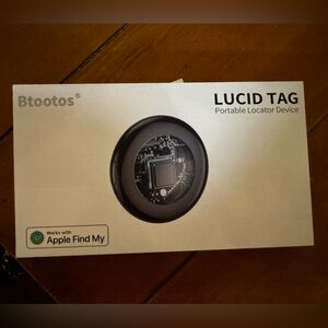 Lucid Tag Portable Locator Device - Black